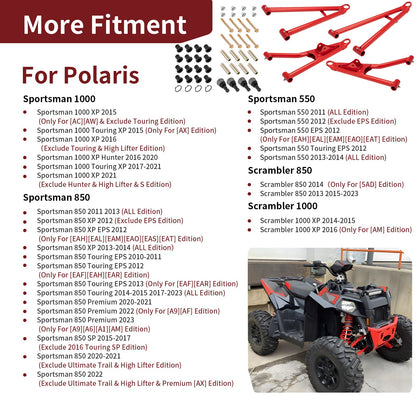 Front A-Arm with Ball Joint for Polaris Scrambler 850 1000 XP (2014–2021)