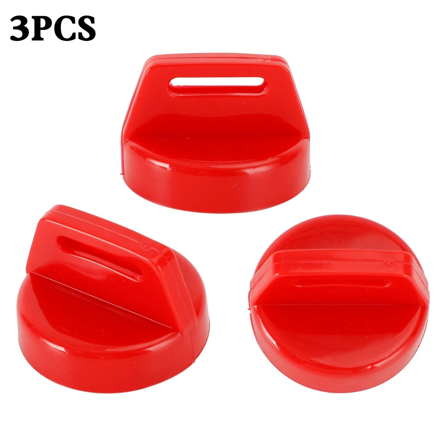 3X Red Key Cover for Polaris Scrambler Sportsman RZR Ranger Magnum