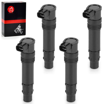 4Pcs Ignition Coil for Kawasaki Ninja 1000 ZX-9R ZX-12R Z1000 Z750S(1998–2013)