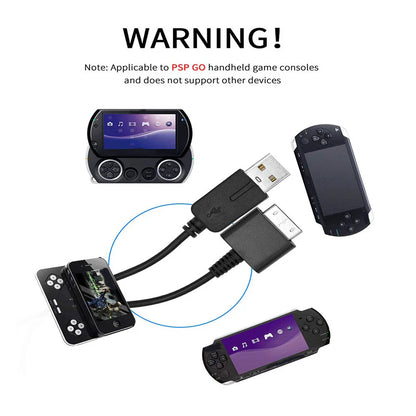 USB 2.0 Data Sync Transfer & Power Charger Cable for PSP Go
