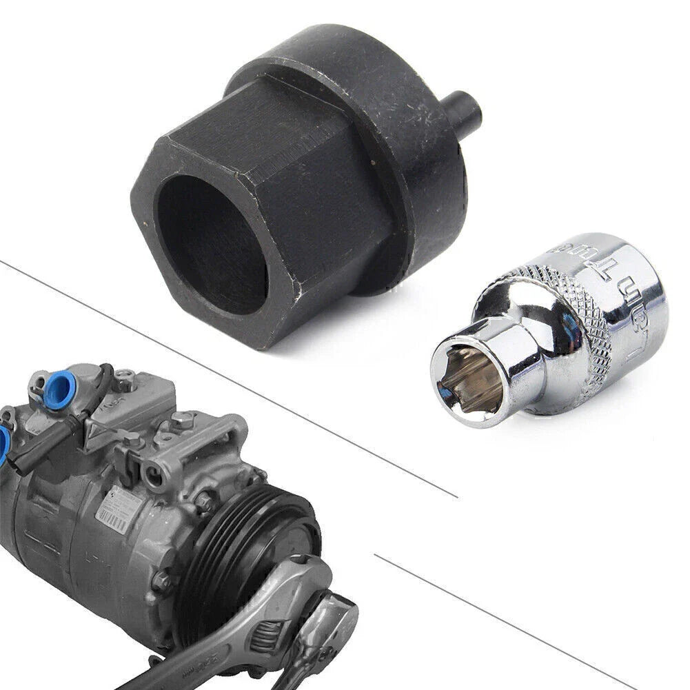 A/C Compressor Clutch HUB Remover Tool for Mercedes 7SEU17C