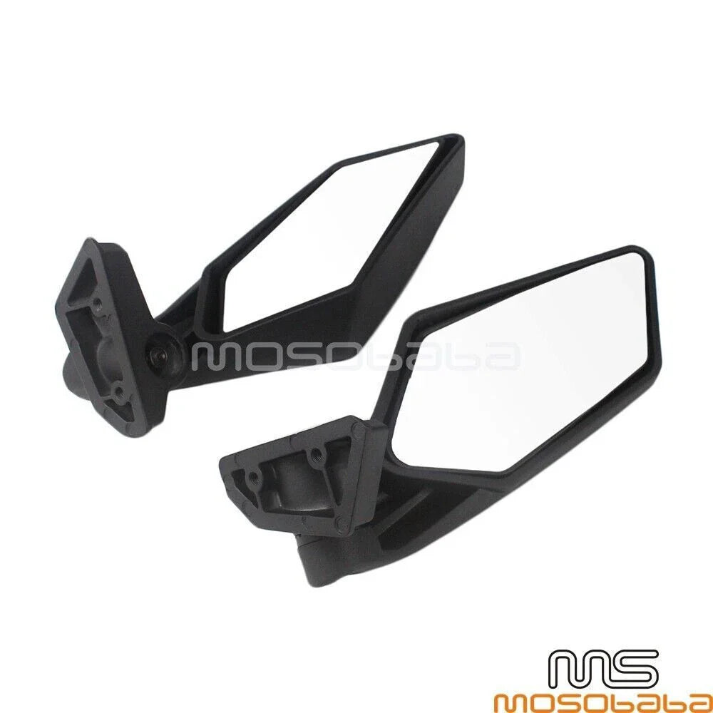 Black Rear View Mirrors for Can-Am Maverick X3/X3 Max (2017-2023)