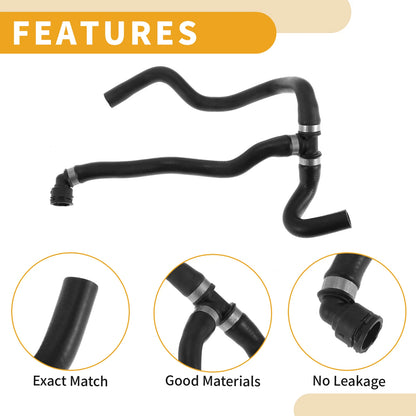HVAC Heater Hose for BMW X4 (2015–2018), X3 (2011–2017) No. 64219193255 Rubber