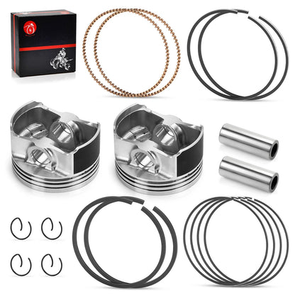 Piston w/Rings Kit 80mm for Polaris Sportsman Ranger RZR 800 (2005–2017)
