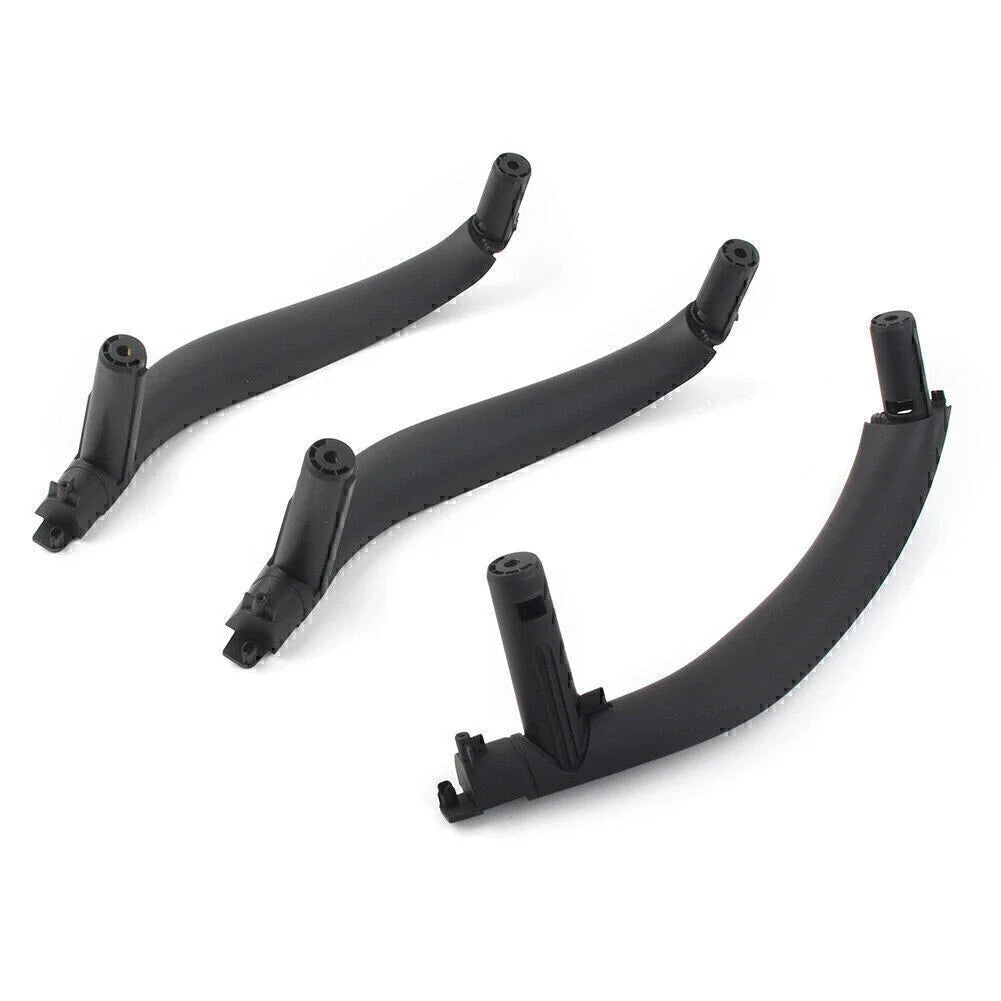 Black Interior Door Pull Handle Trim Cover for BMW X5 X6 F15 F16 (2014-2020)