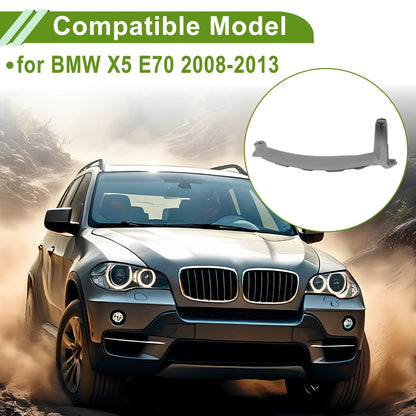 Door Panel Handle Pull Trim Cover for BMW X5 E70 (2007–2013) No. 51416969404 Gray Black