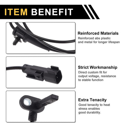 ABS Wheel Speed Sensor for Chevrolet Impala 2014-2019 1 x Left Rear Sensor
