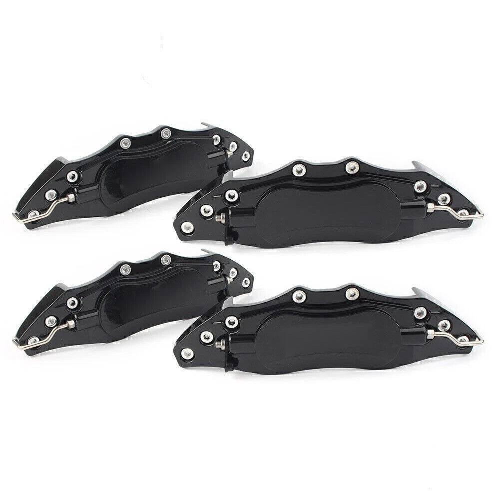 Set of 4 Metal 3D Brake Caliper Covers for Universal Fit (10.5")