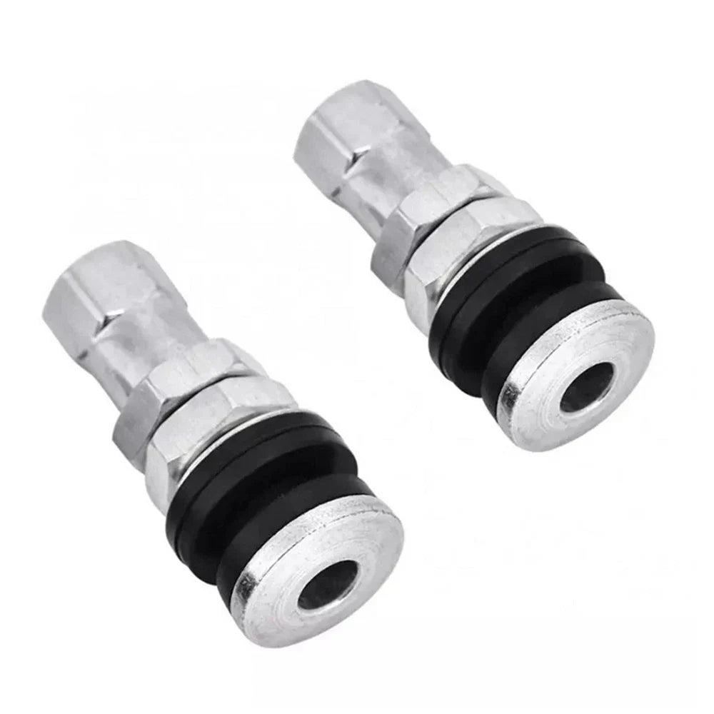 4 Pcs TR161 Metal Tubeless Tire Valve for Car Wheel Rim (No Year Specified)
