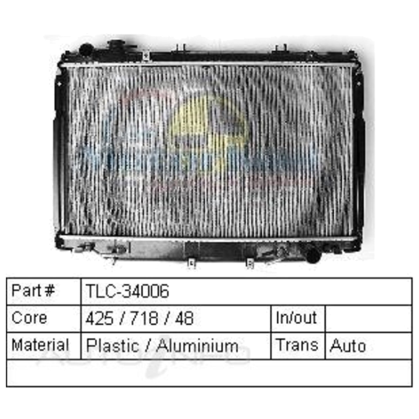 Radiator for Toyota Landcruiser HZJ80 (1990–1998)