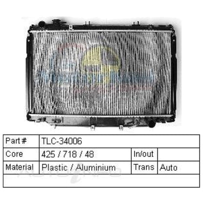 Radiator for Toyota Landcruiser HZJ80 (1990–1998)