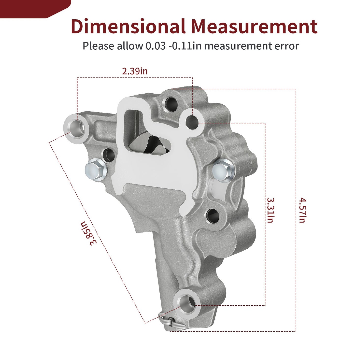 Oil Pump Assembly for Honda Sportrax 400 TRX400EX (1999–2008, 2009, 2012–2014)