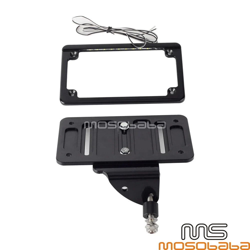 LED Side Mount License Plate Bracket for Harley Sportster S (2021-2024)