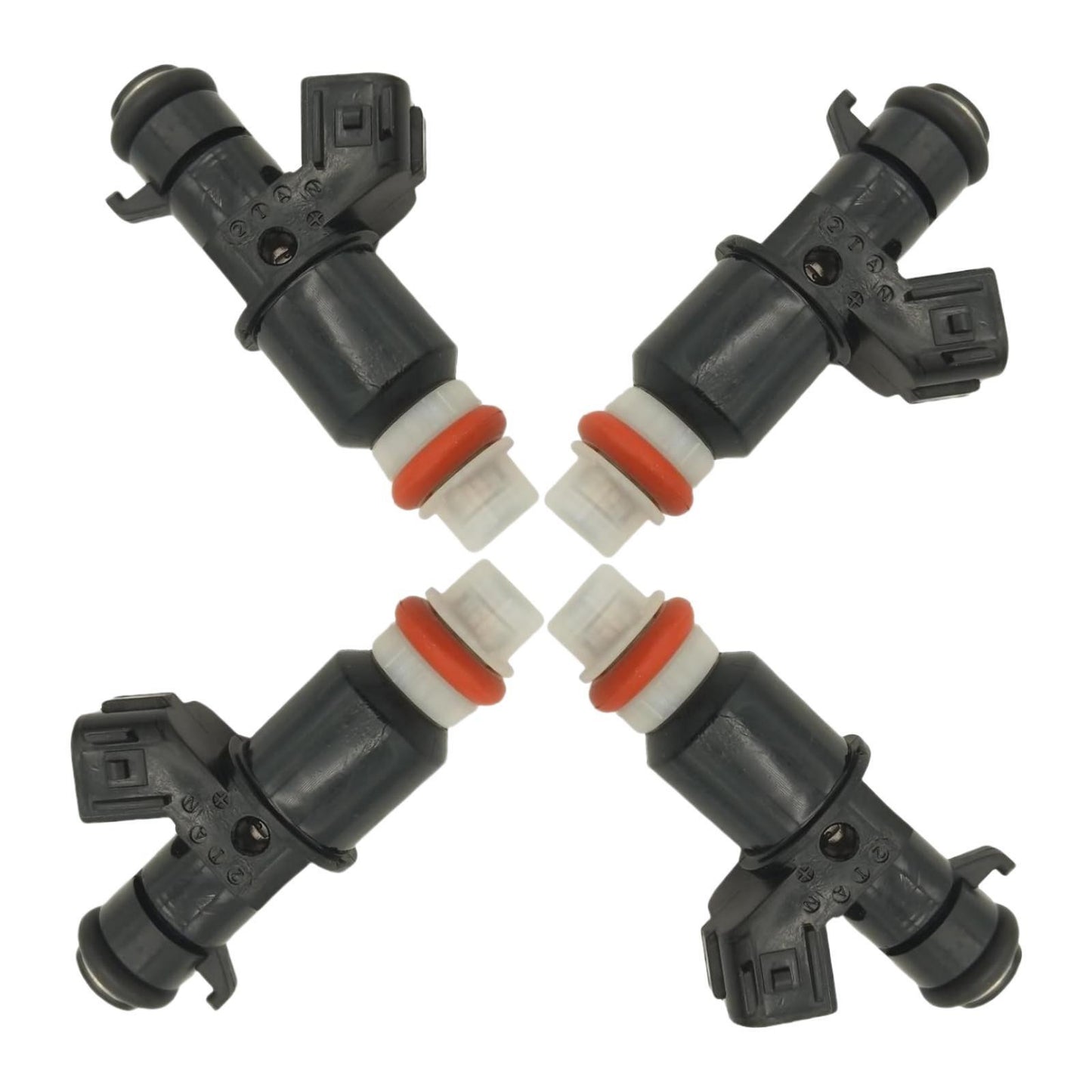 Set of 4 Fuel Injectors for Honda Outboard 4-Stroke (135-250 HP)