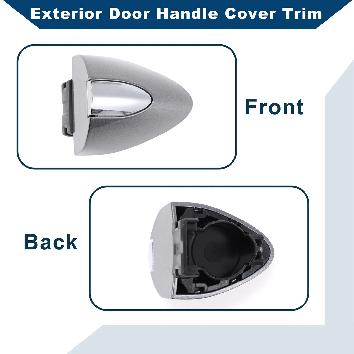 Exterior Door Handle Cover Trim for Buick LaCrosse, Enclave (2017–2019)