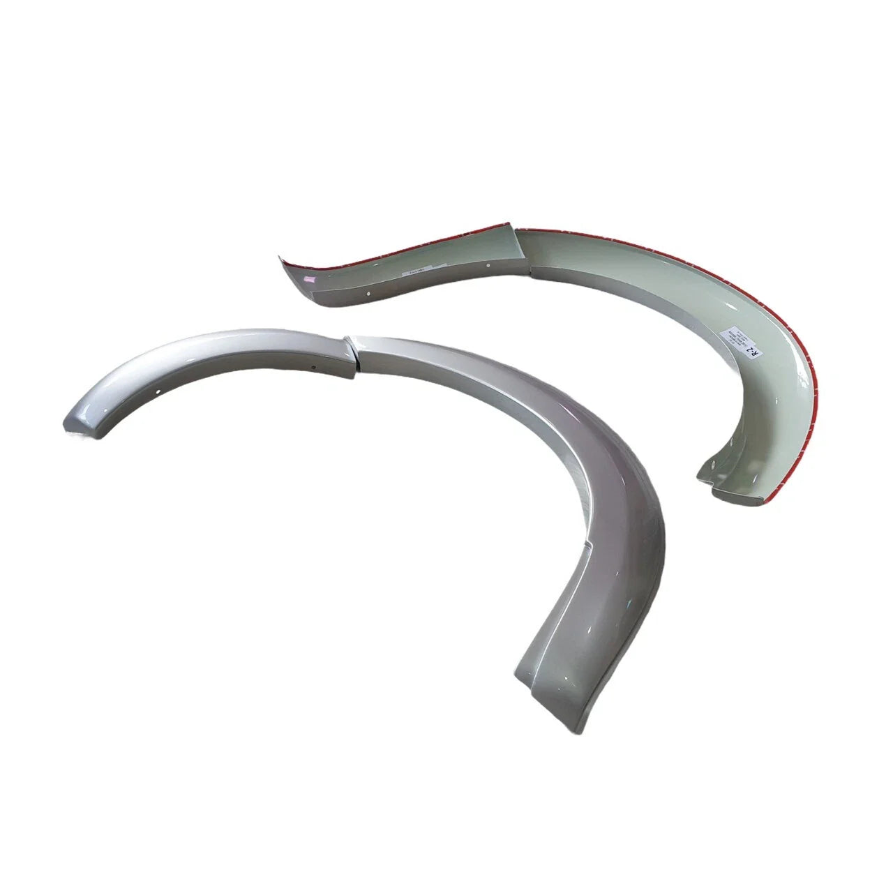 Front Silver K23 Fender Flares for Nissan Navara (2021-2022)