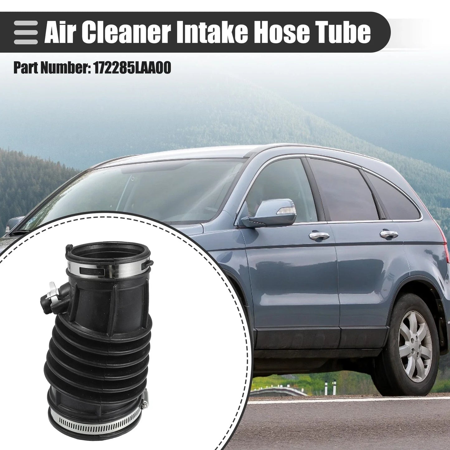 Car Air Intake Hose with Clamp for Honda CR-V (2015-2016)