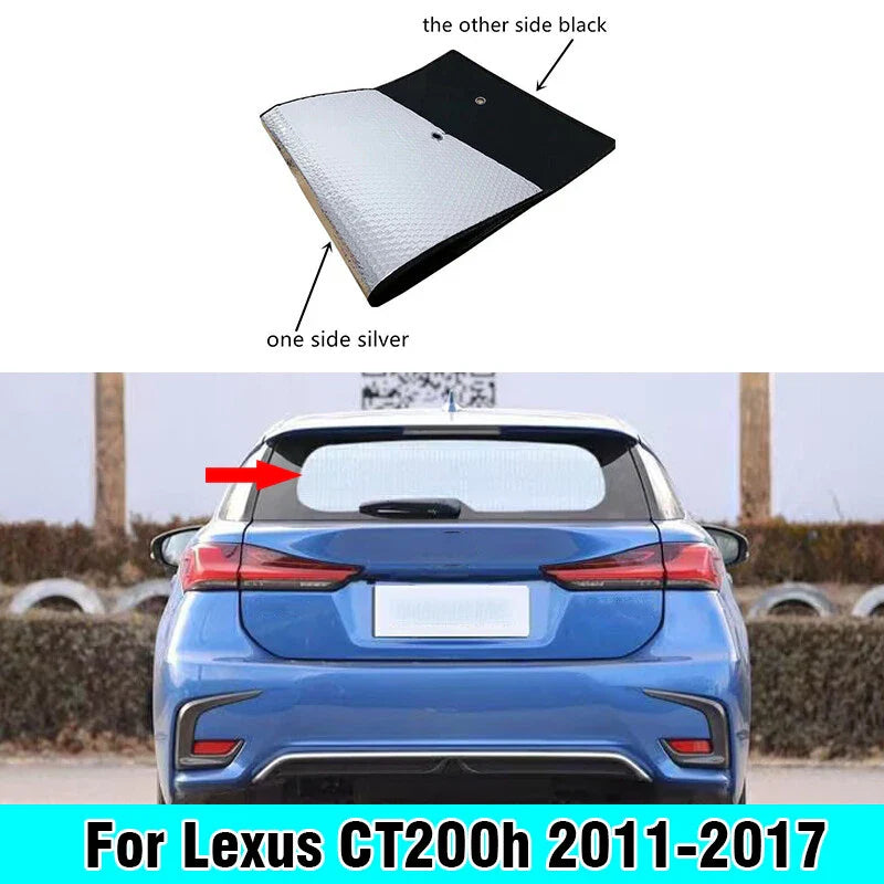 Rear Windshield Sunshade for Lexus CT200h (2011–2017)