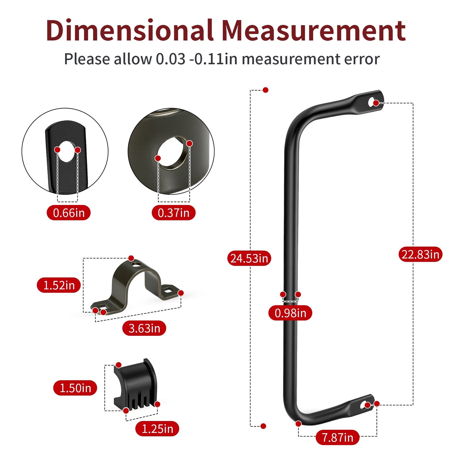 Rear Stabilizer Bar for Polaris Sportsman 550 850 (2010–2012)