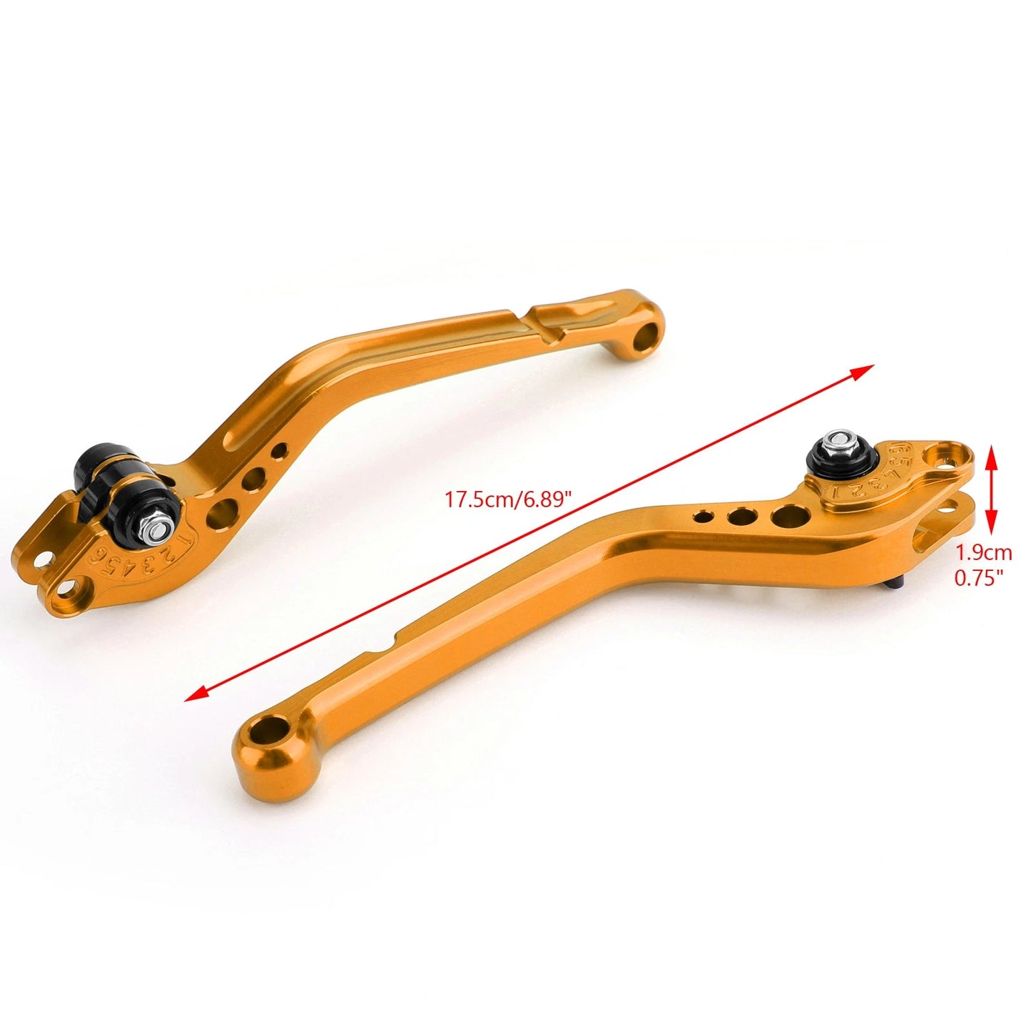 Brake Clutch Levers for Yamaha YZF-R15 (2008–2014) - Blue