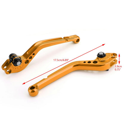 Brake Clutch Levers for Yamaha YZF-R15 (2008–2014) - Blue
