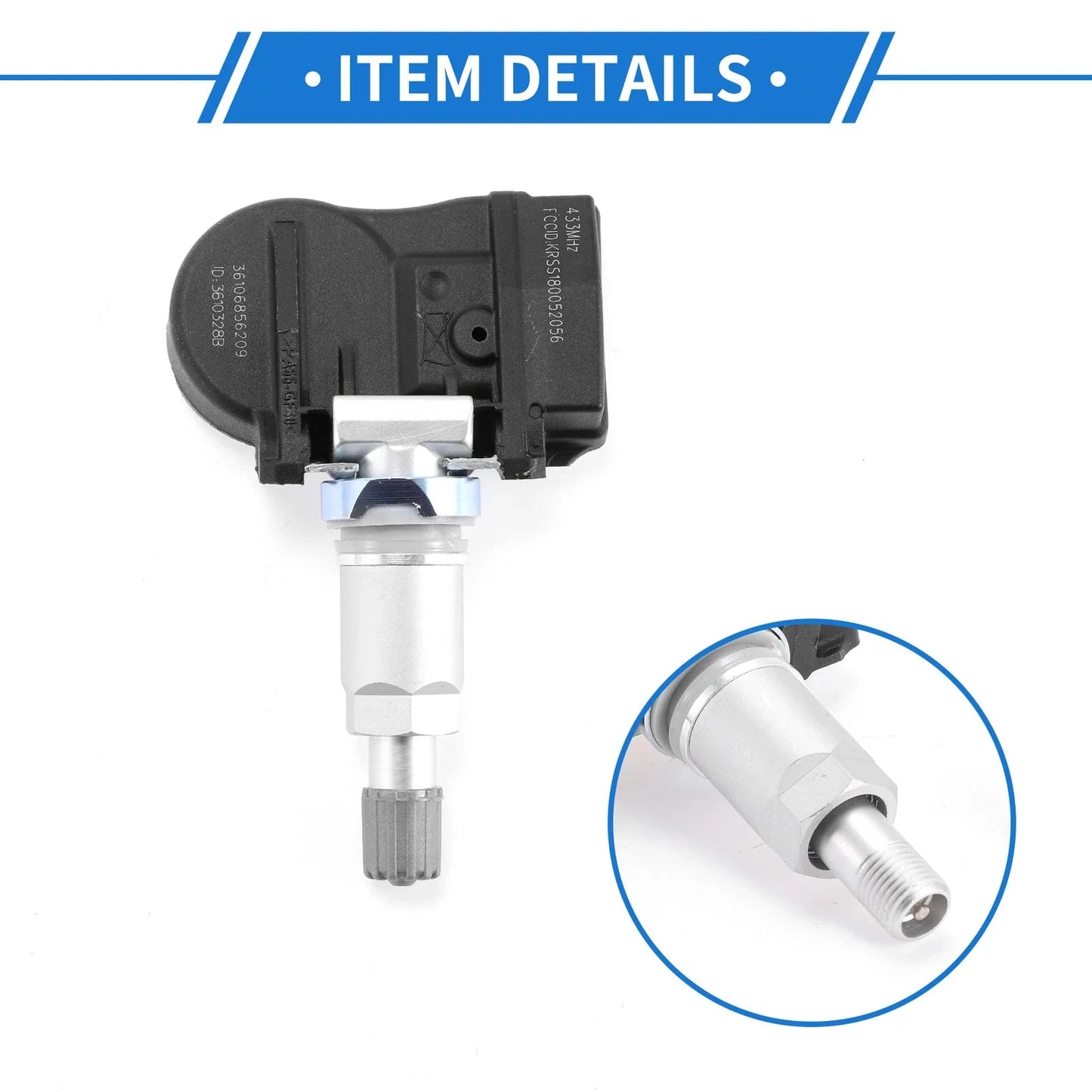 Tire Pressure Sensor for BMW 220i (2014-2020) 433MHz