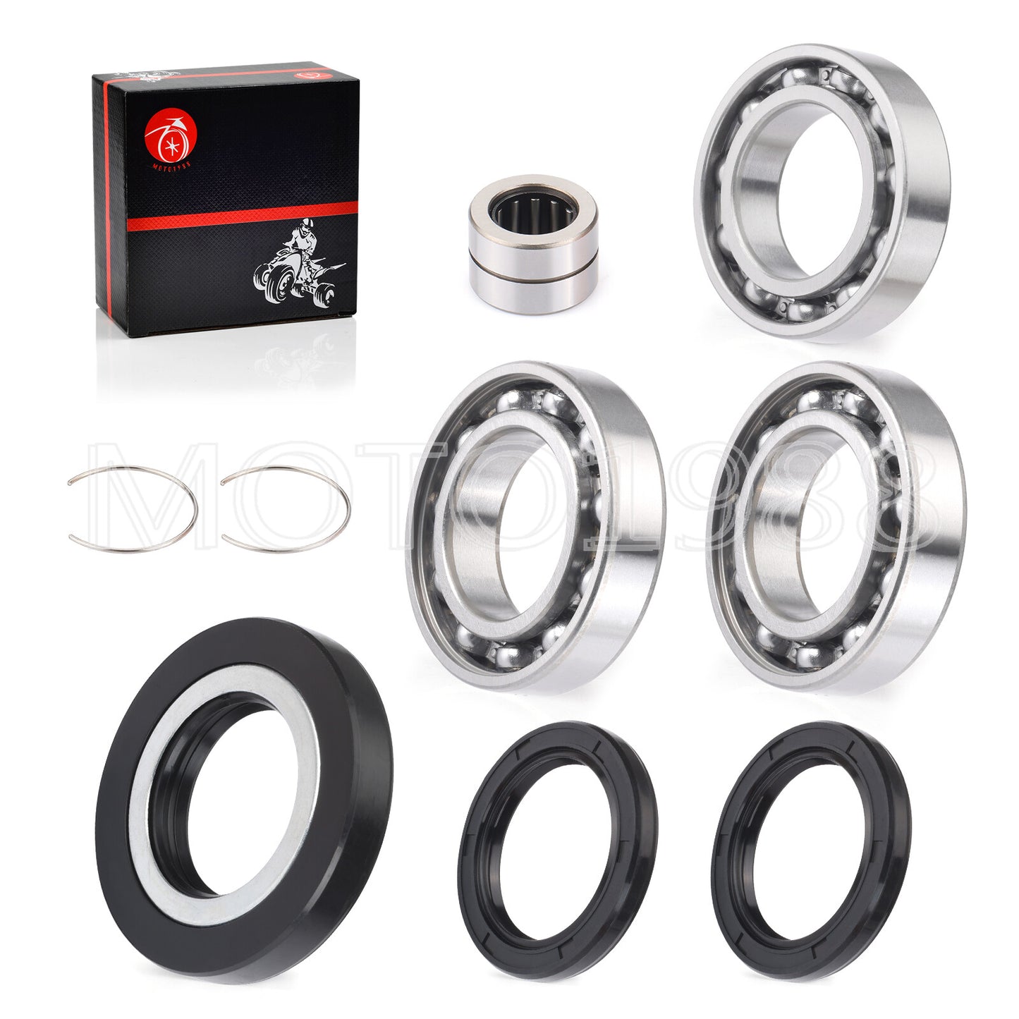 Rear Differential Bearing Seal Kit for Honda Rancher 420 TRX420 (2007–2023)