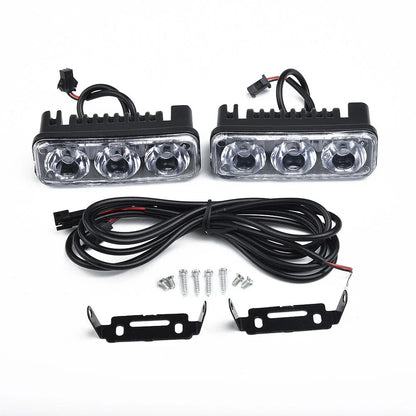 New Parts Light Super White Work 3LED Daytime Fog Lamp