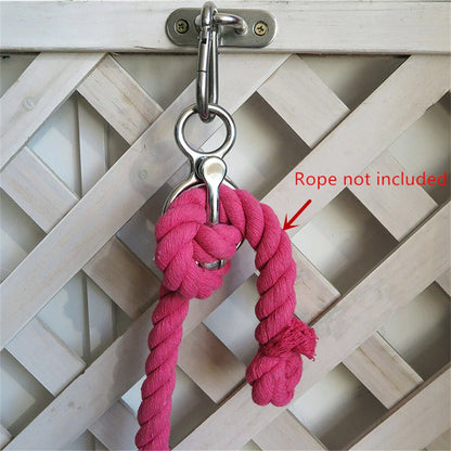 Stainless Steel Horse Tie Ring Rope Release Device for Equestrian Needs