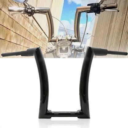 12" Rise 2" Ape Hanger Handlebar for Harley Sportster, Yamaha Vstar