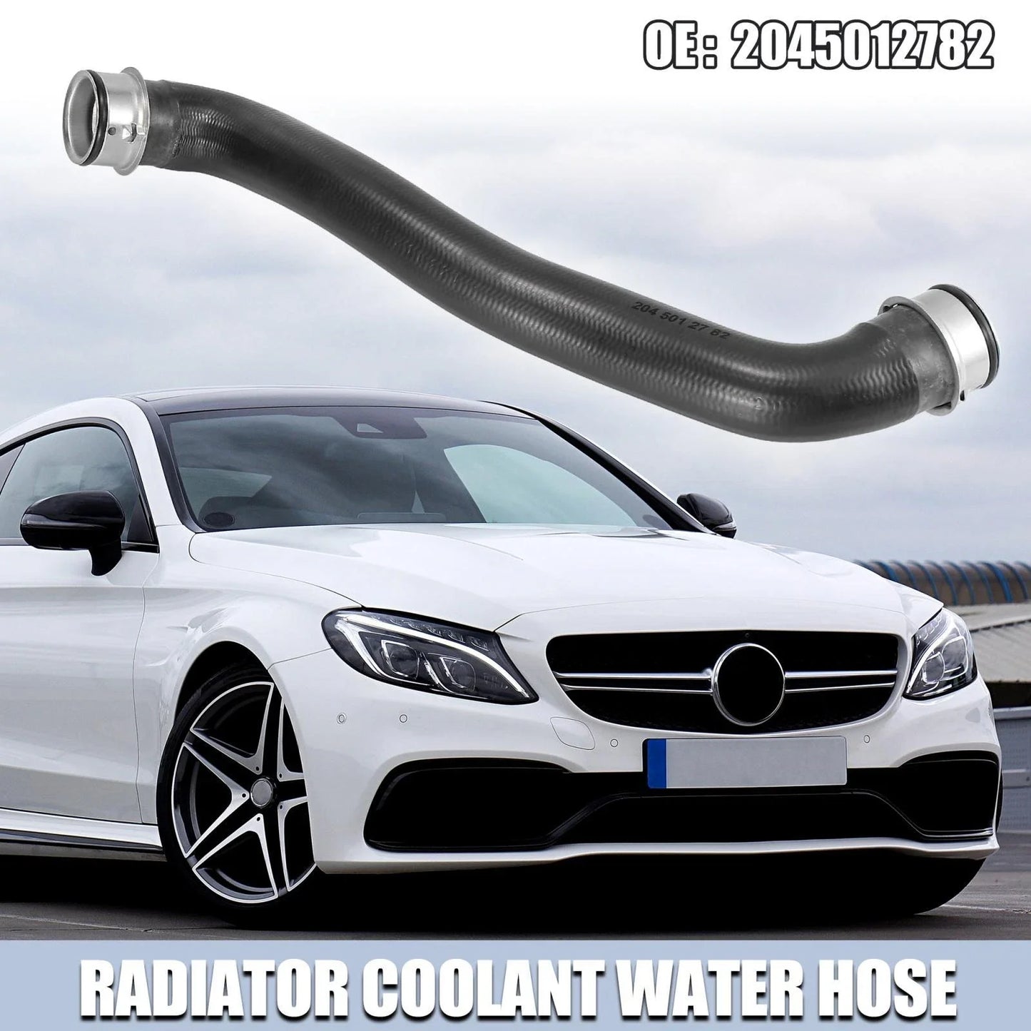 Upper Radiator Coolant Hose for Mercedes-Benz GLK350 E350 C300 (2008-2015)