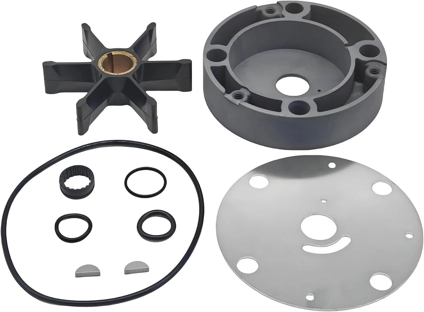 Water Pump Impeller Kit for OMC Stringer Stern Drive (1968–1990)