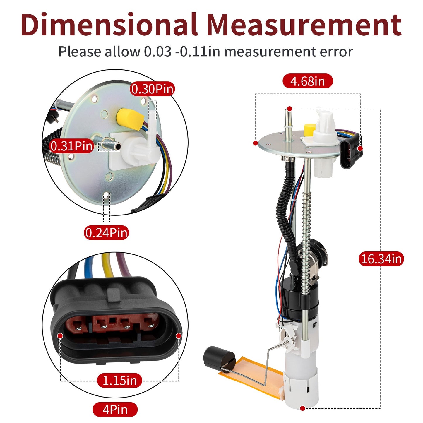 Fuel Pump Assembly with Oil Filter for Polaris Victory Vision (2008–2017)