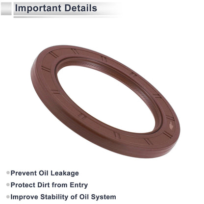 Rear Crankshaft Oil Seal for Hyundai Veloster (2011–2017) No. 214432B000 NBR Rubber
