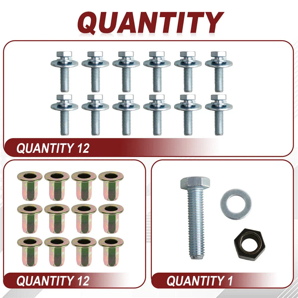 Side Step Hardware Mounting Kit for 2010-2012 Dodge Ram 1500 2500 3500