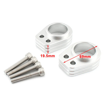 Handlebar Riser Spacer Clamp for Kawasaki ZZR1200 (2002-2005)