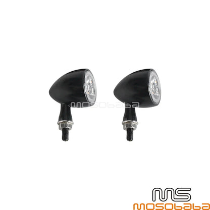LED Tail Brake Turn Signal Light Indicator Lamp Clear Lens for Harley