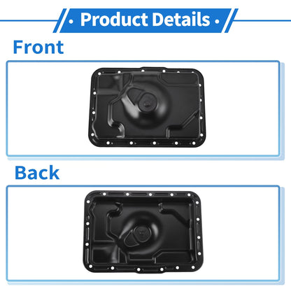 Engine Oil Pan No.F69Z7A194BA for Ford Explorer (1991–2001) Iron Black