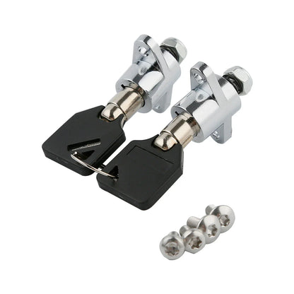 Hard Saddle Bag Locks & Keys for Harley Davidson Touring Road Glide (2014-2024)