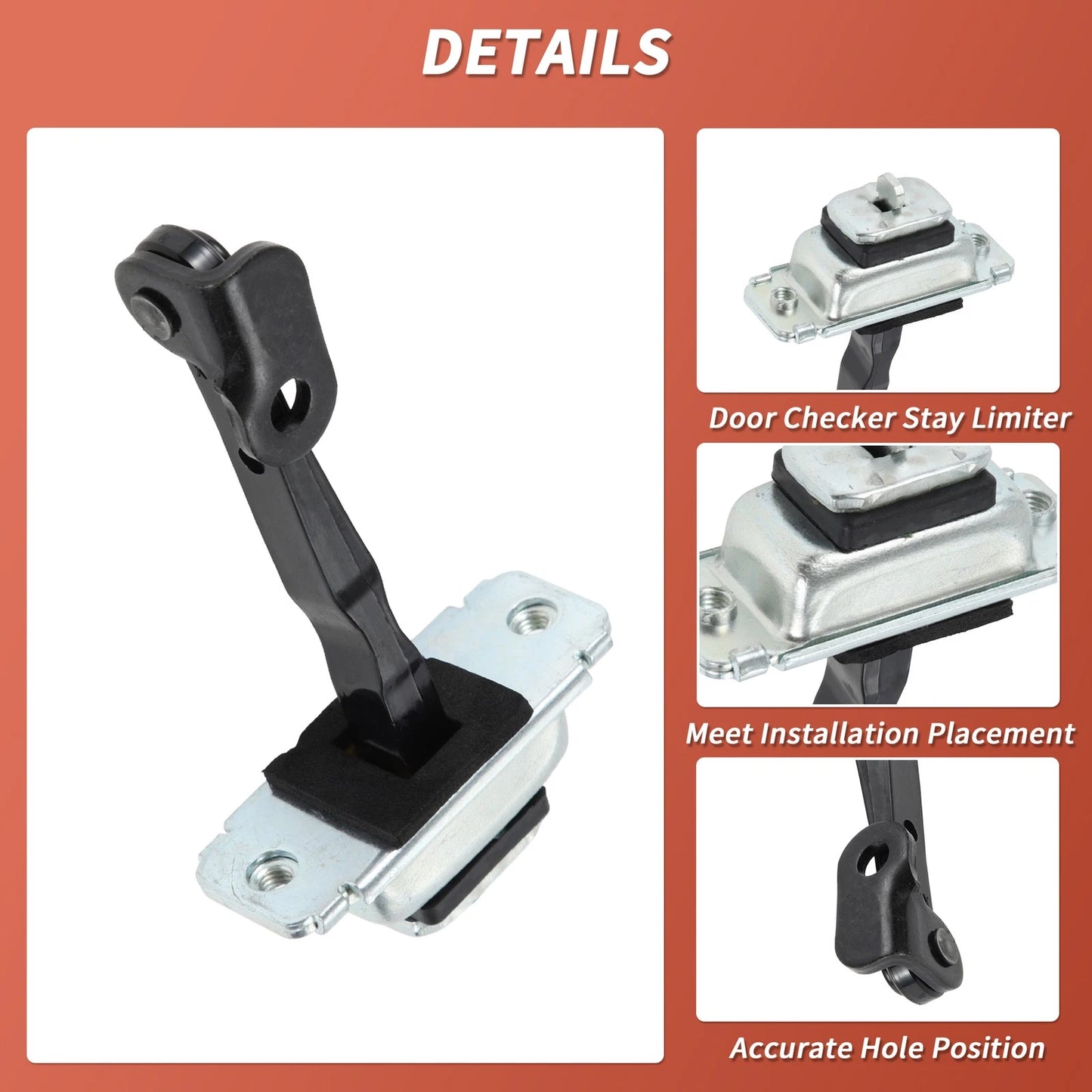 Front Right Door Check Strap for Hyundai Elantra GLS (2001–2006) No.793902D000