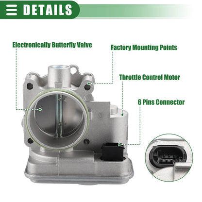 Throttle Body Assembly for Dodge Avenger 2008-2014 (2 x)