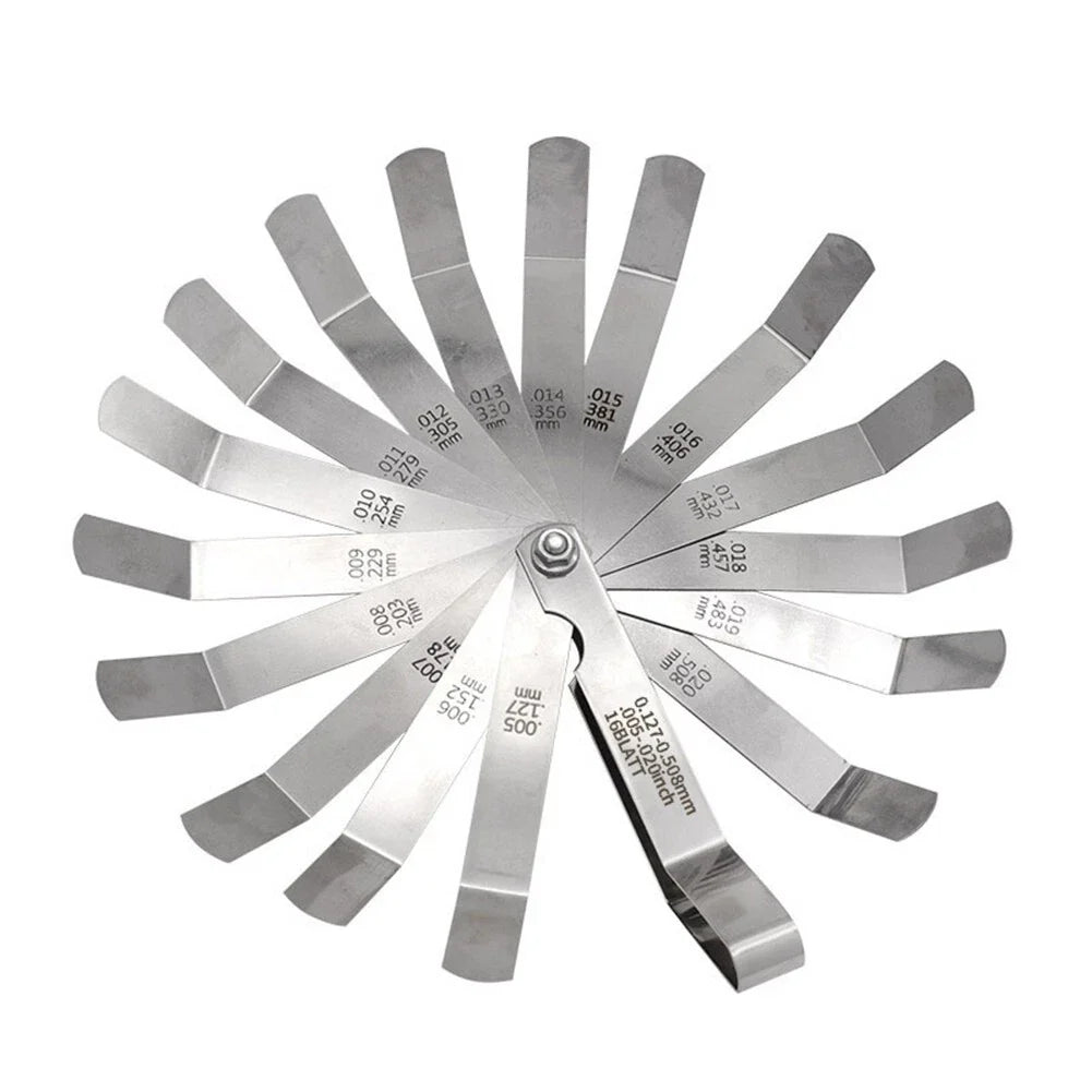 Feeler Gauge Stainless Steel for Motorcycle Engine Maintenance