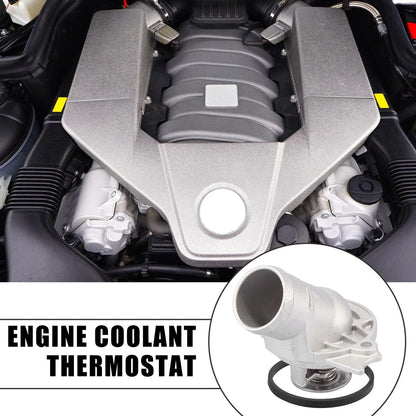 Engine Coolant Thermostat for Mercedes-Benz C240 C280 C320 CL500 E320 (2001-2005)