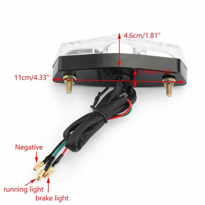 LED Rear Brake Light for Universal Motorcycles (12V)