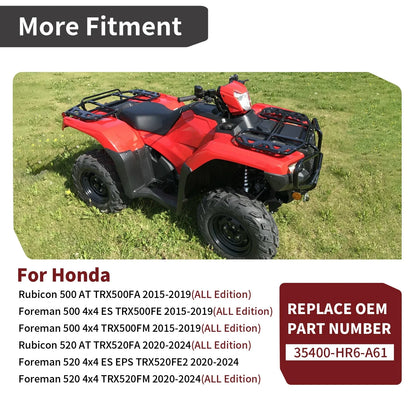 Differential Lock Switch Throttle Top for Honda Foreman TRX500FEFM (2015–2019)