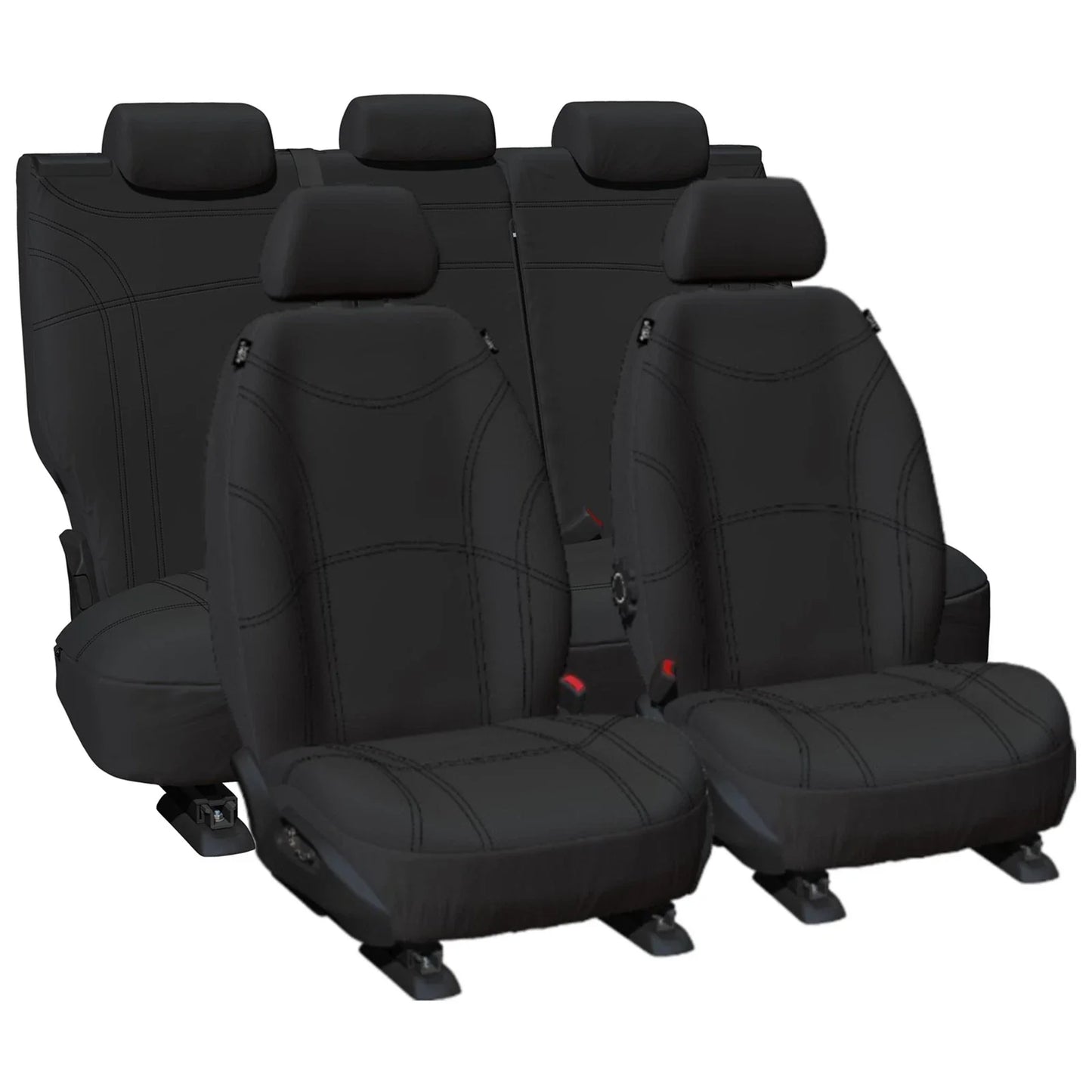Front & Rear Neoprene Seat Covers for Suzuki Jimny GJ (2019-2024)