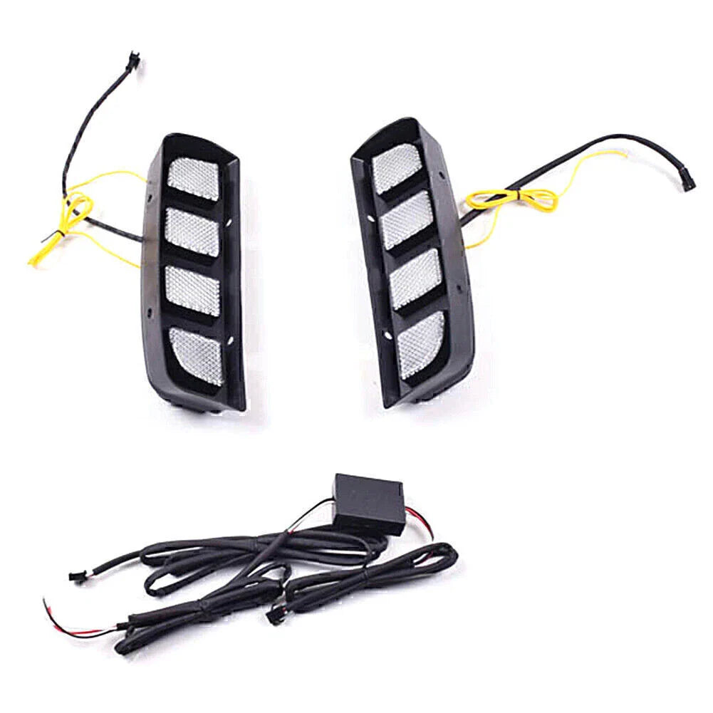 Fog Light Set for Honda Civic TYPE R 2016-2019 LED Daytime Running Lights