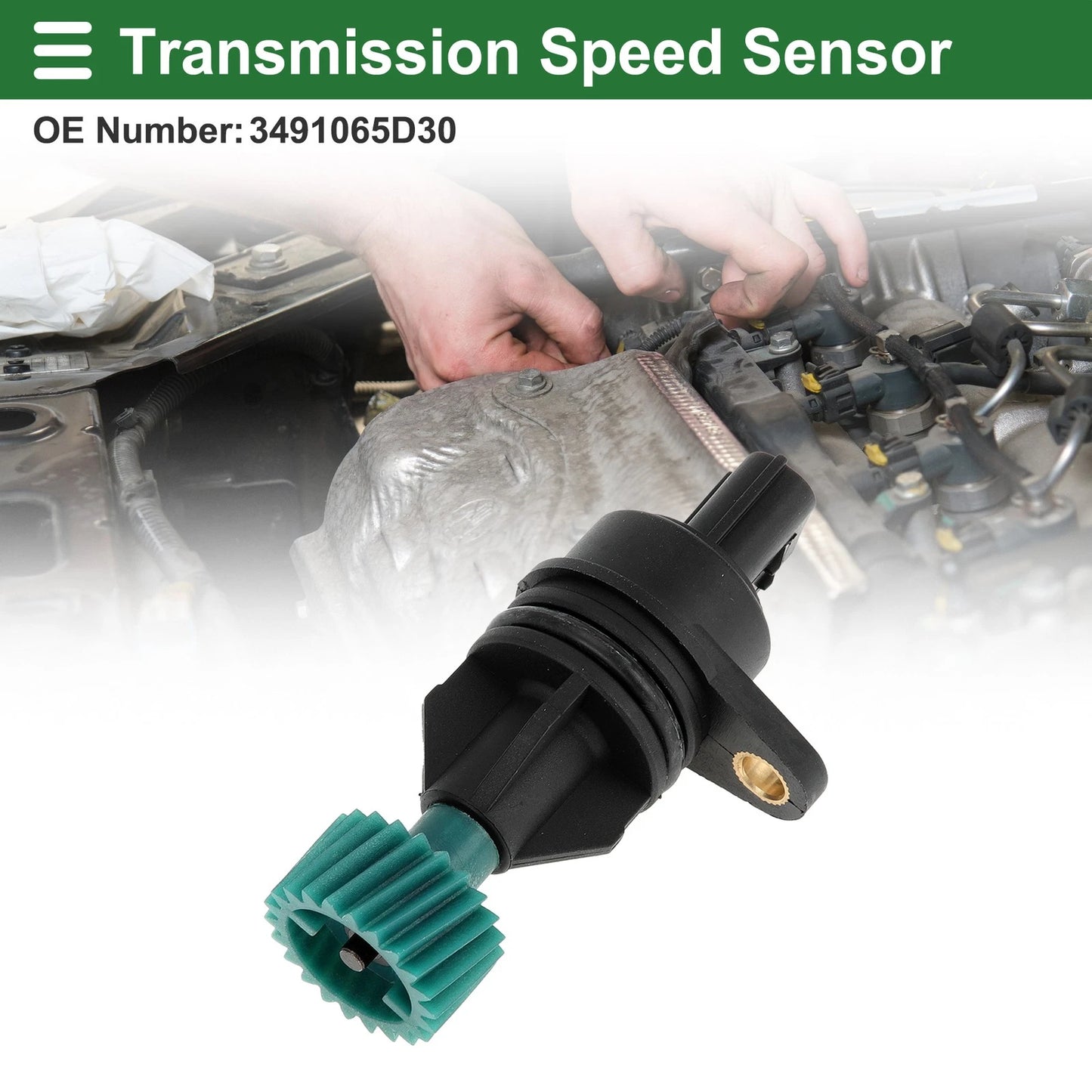 1 Pc No.3491065D30 Transmission Speed Sensor for Suzuki Grand Vitara (2006–2014)