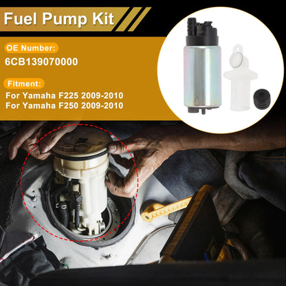 Fuel Pump for Yamaha F225 (2009–2010) Metal Replaces 6CB139070000