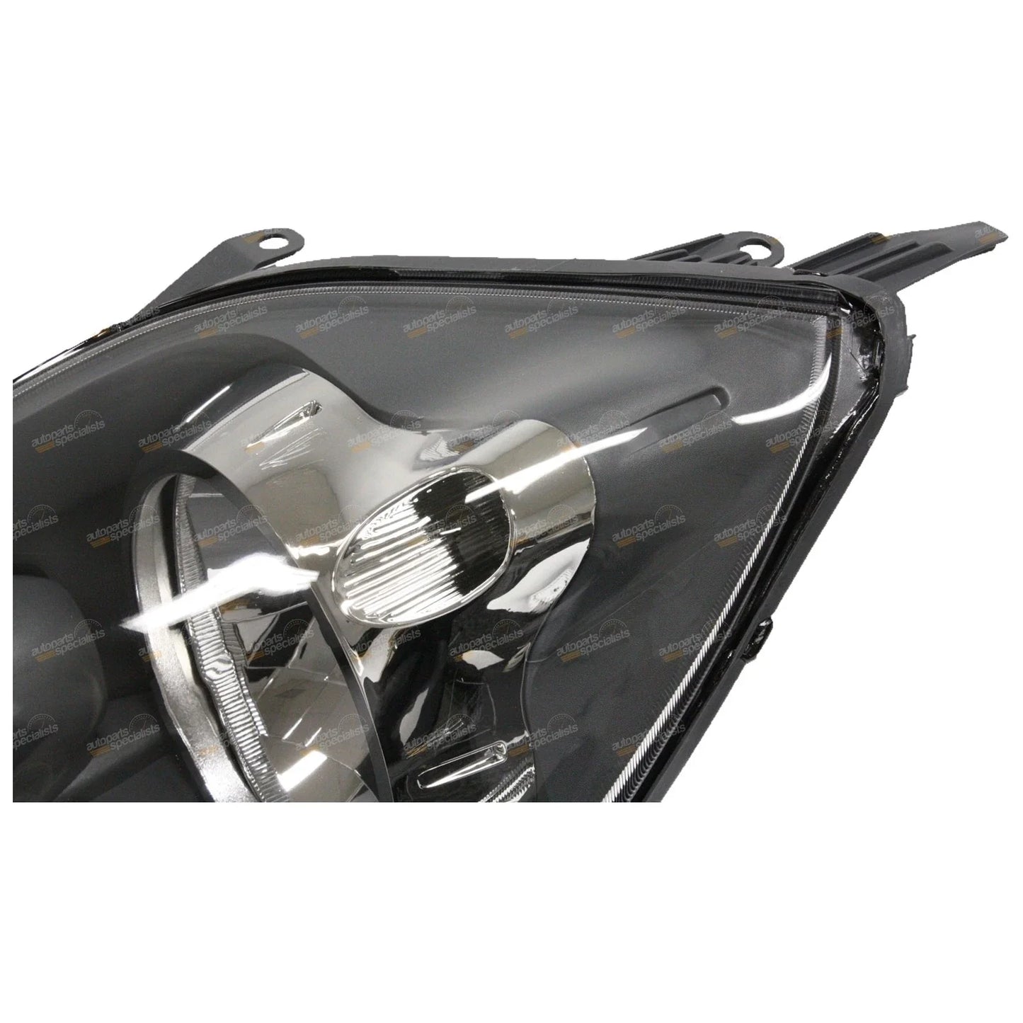 LH Black Headlight Left for Ford Fiesta (2005-2008)